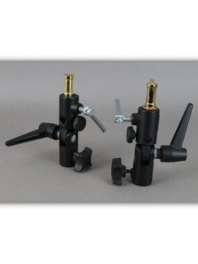 Lot of 2 Manfrotto 026 Swivel Lite-Tite umbrella/light stand adapters